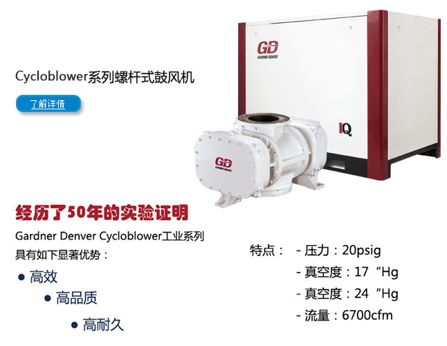 CycloBlower系列螺桿式鼓風(fēng)機(jī)